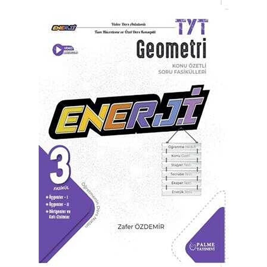 Palme Yayınları TYT Enerji Geometri Konu Özetli Soru Fasikülleri