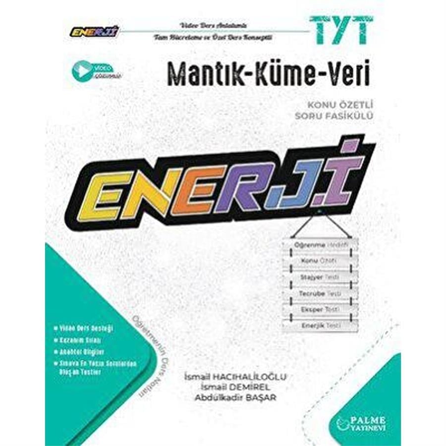 Palme Yayınları TYT Enerji Mantık - Küme - Veri Konu Özetli Soru Fasikülü