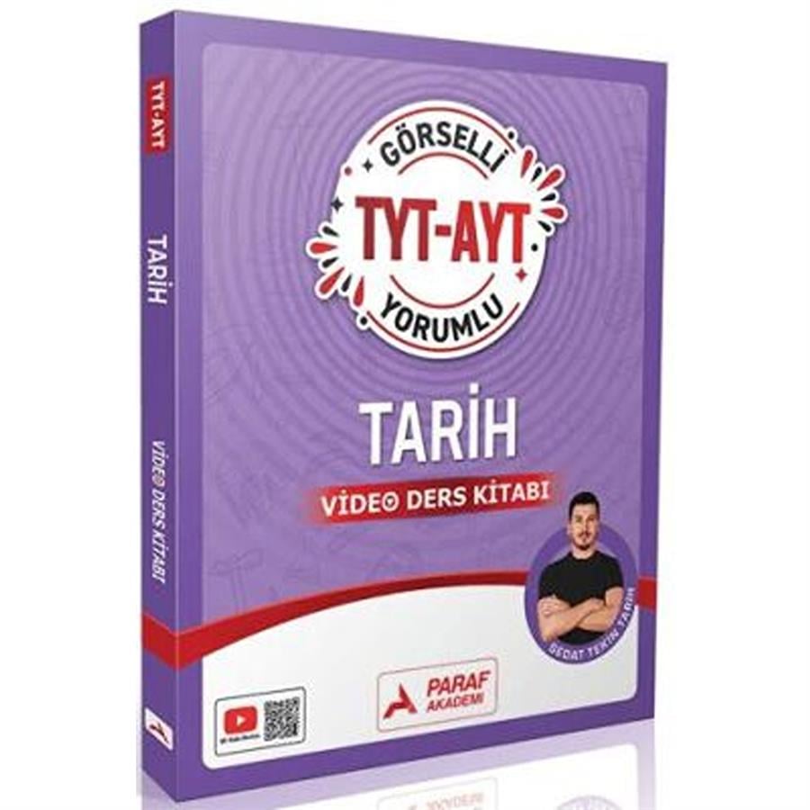 Paraf Akademi TYT-AYT Görselli Yorumlu Tarih Video Ders Kitabı