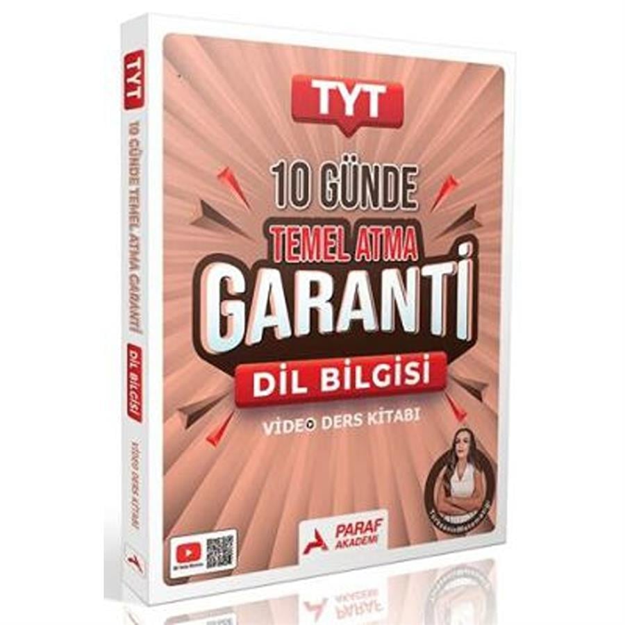 Paraf Akademi TYT Dil Bilgisi 10 Günde Temel Atma