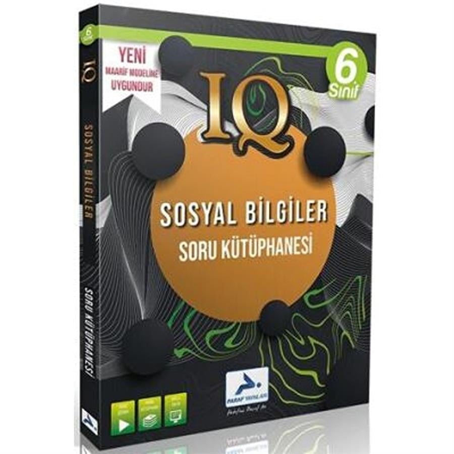 Paraf Yayınları 6. Sınıf IQ Sosyal Bilgiler Soru Kütüphanesi