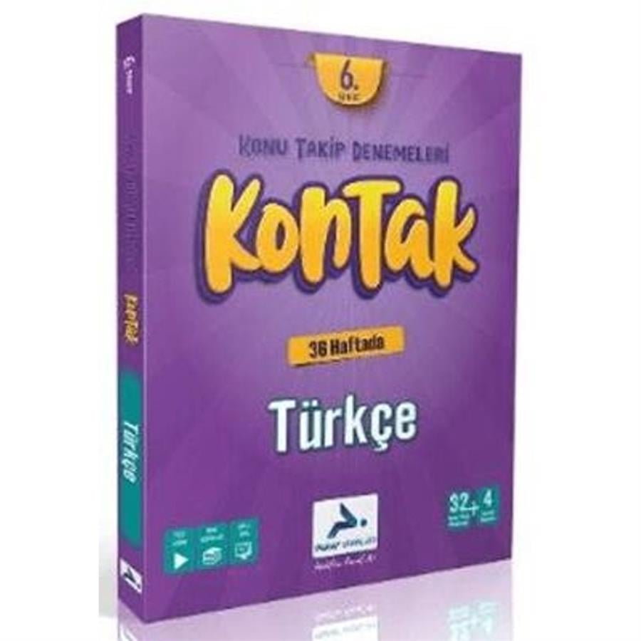 Paraf Yayınları 6. Sınıf Kontak Türkçe Denemeleri