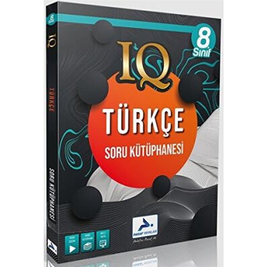 Paraf Yayınları 8. Sınıf IQ Türkçe Soru Kütüphanesi