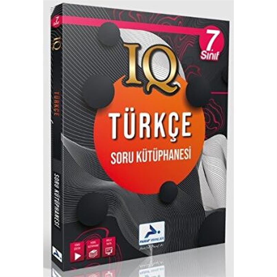 Paraf Yayınları Paraf 7. Sınıf IQ Türkçe Soru Kütüphanesi