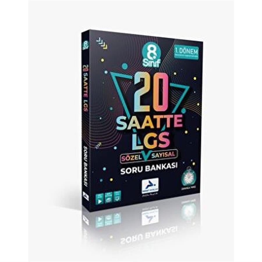 Paraf Yayınları Prf 8. Sınıf 20 Saatte LGS Soru Bankası - 1. Dönem Konu Anlatımlı Soru Bankası