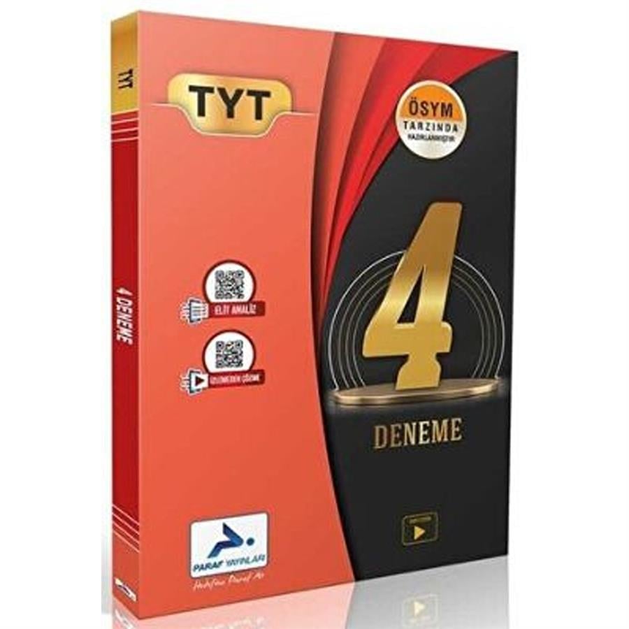 Paraf Yayınları TYT 4 Fasikül Deneme Video Çözümlü