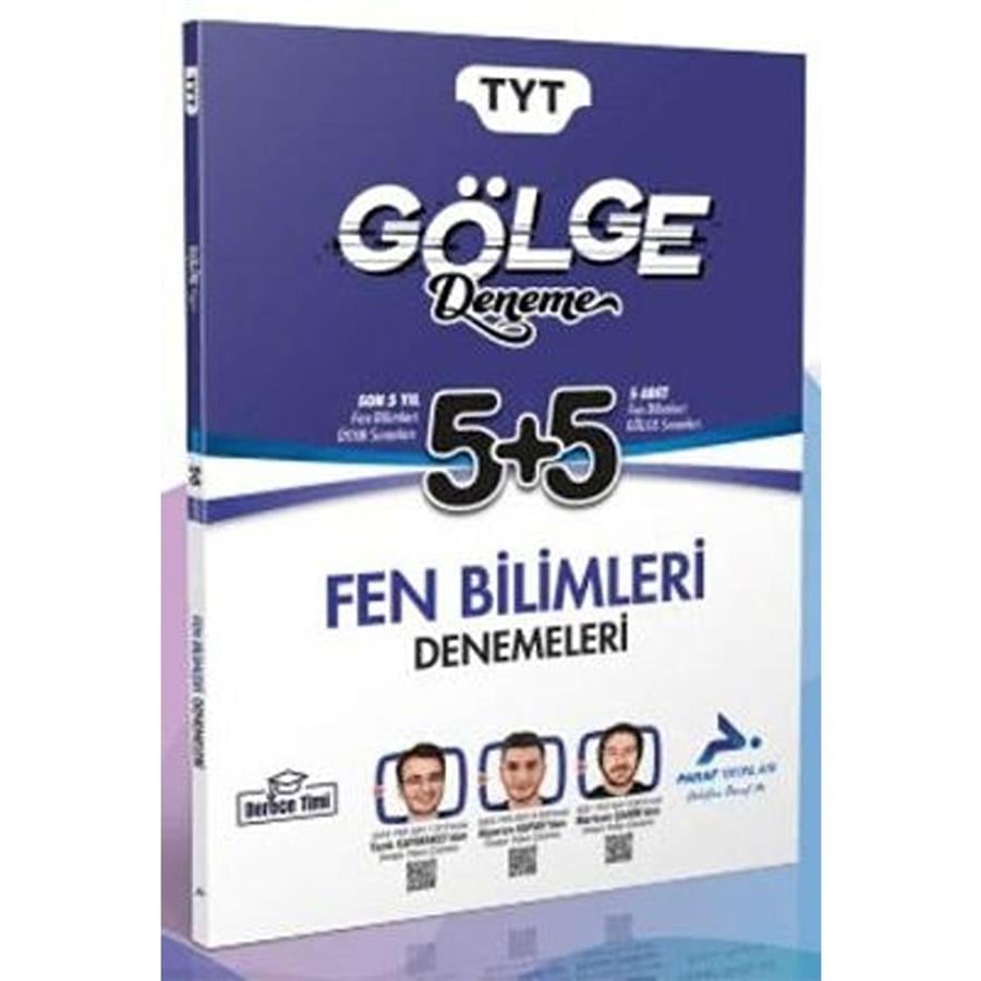 Paraf Yayınları TYT Fen Bilimleri Gölge Deneme