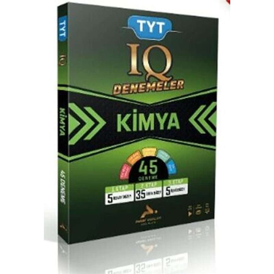 Paraf Yayınları TYT IQ Kimya Video Çözümlü 45 Branş Deneme