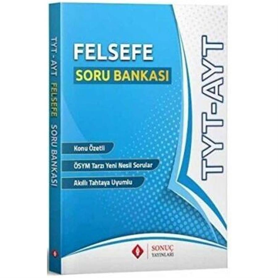 Sonuç Yayınları TYT AYT Felsefe Soru Bankası