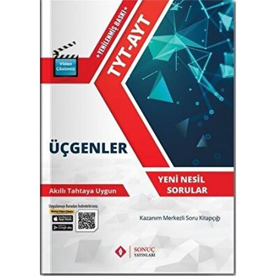 Sonuç Yayınları TYT AYT Üçgenler Yeni Nesil Sorular
