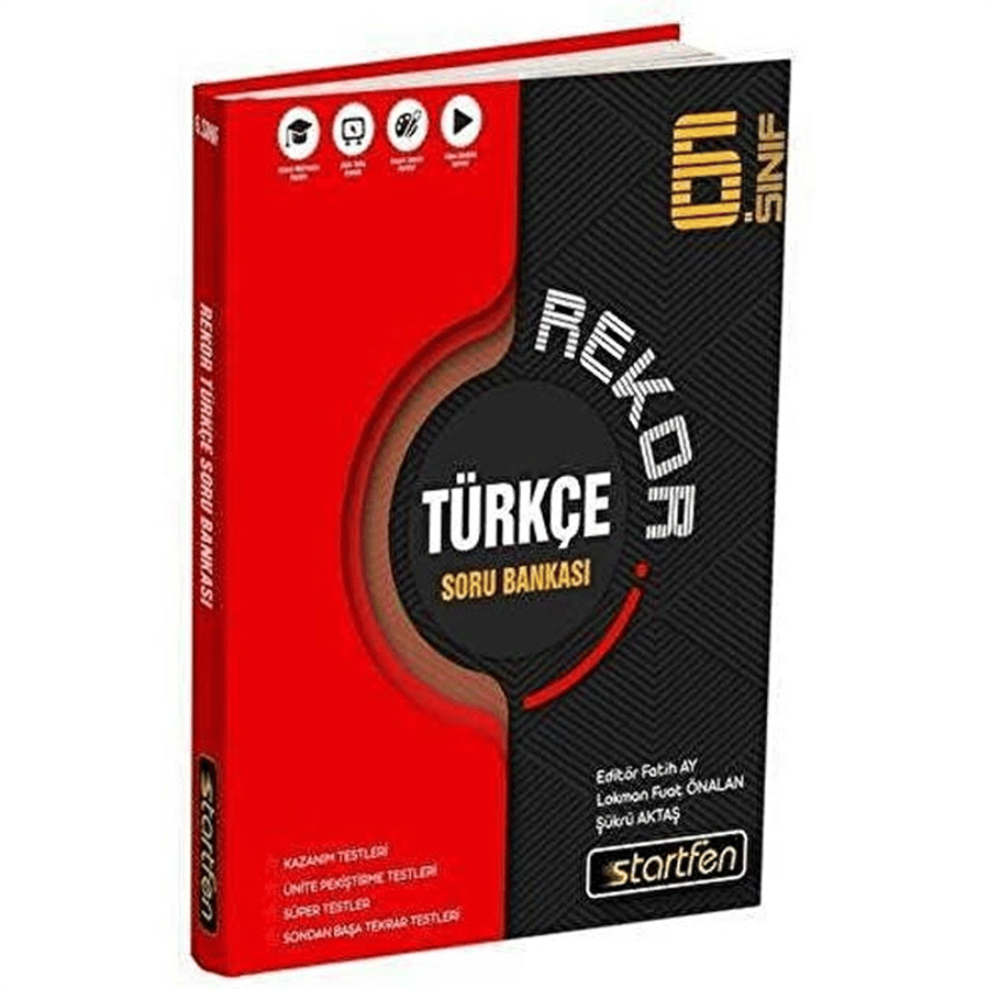 Startfen Yayınları 6. Sınıf Türkçe Rekor Soru Bankası (2026-2027 Güncel Baskı)