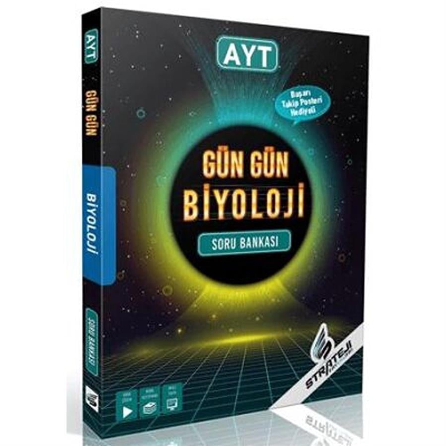 Strateji Yayınları AYT Gün Gün Biyoloji Soru Bankası