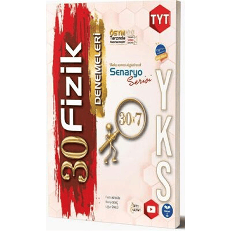 Tanım Yayınları TYT Fizik 30 lu Deneme