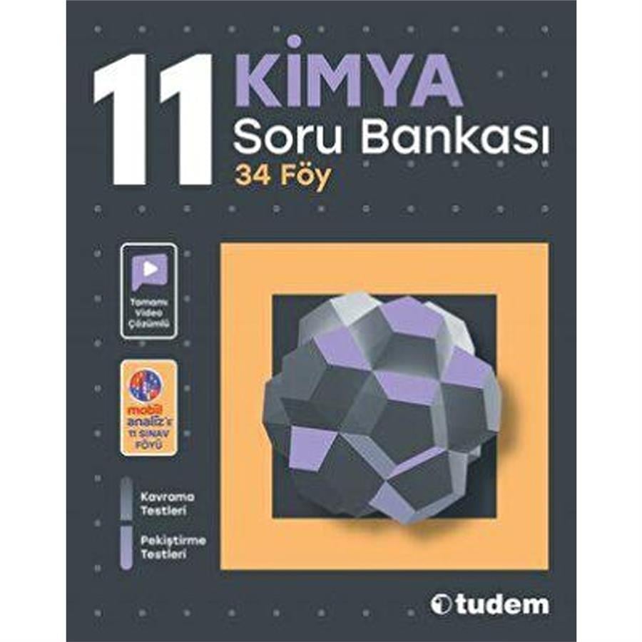 Tudem 11. Sınıf Kimya Soru Bankası