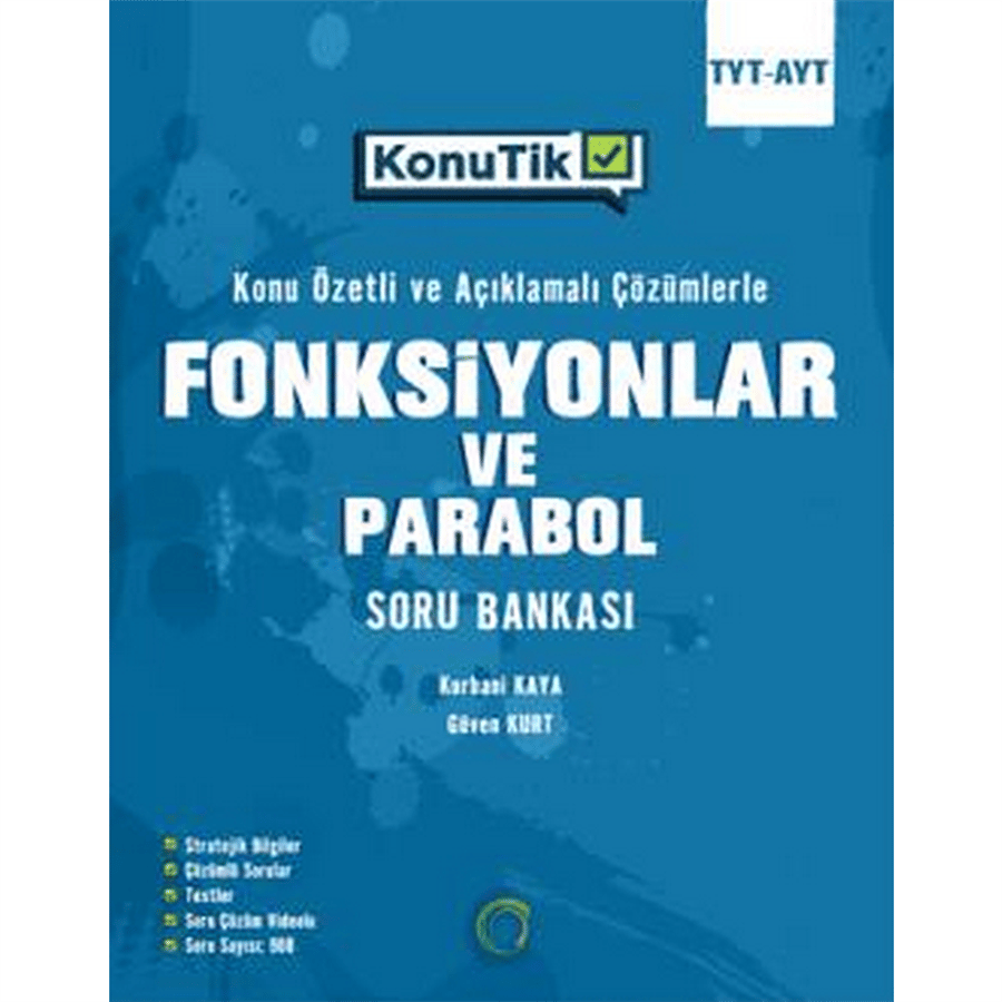 Tyt - Ayt KonuTik Fonksiyonlar Ve Parabol Soru Bankası