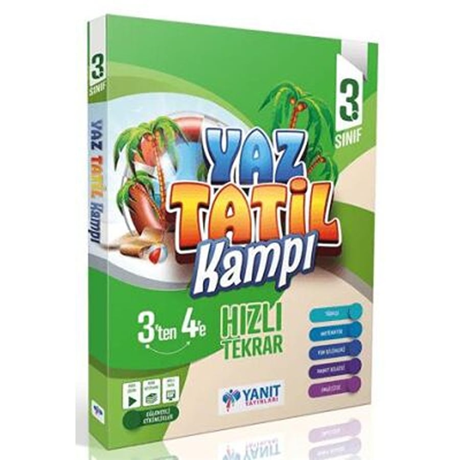 Yanıt Yayınları 3. Sınıf Yaz Tatil Kitabı