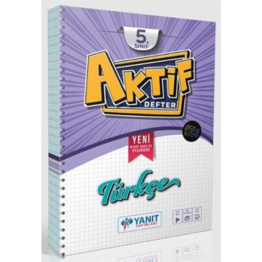 Yanıt Yayınları 5. Sınıf Türkçe Aktif Defter