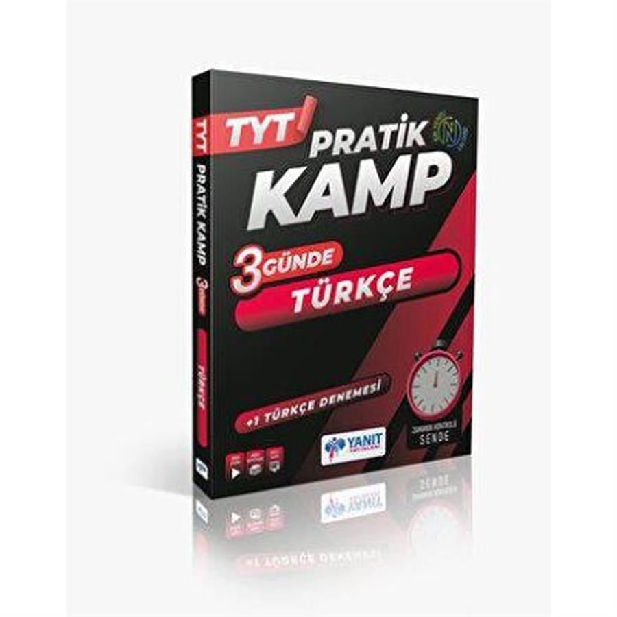Yanıt Yayınları Tyt Türkçe Pratik Kamp Kitabı