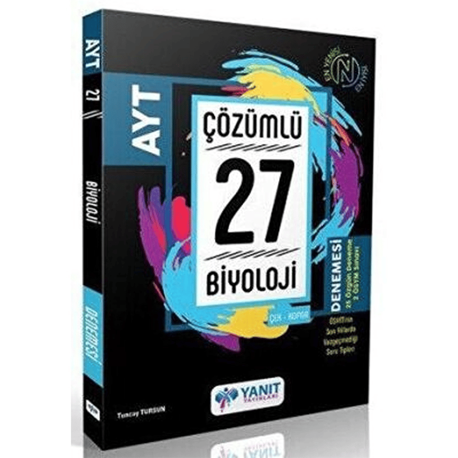 Yanıt Yayınları Yanıt AYT Çözümlü 27 Biyoloji Branş Denemesi