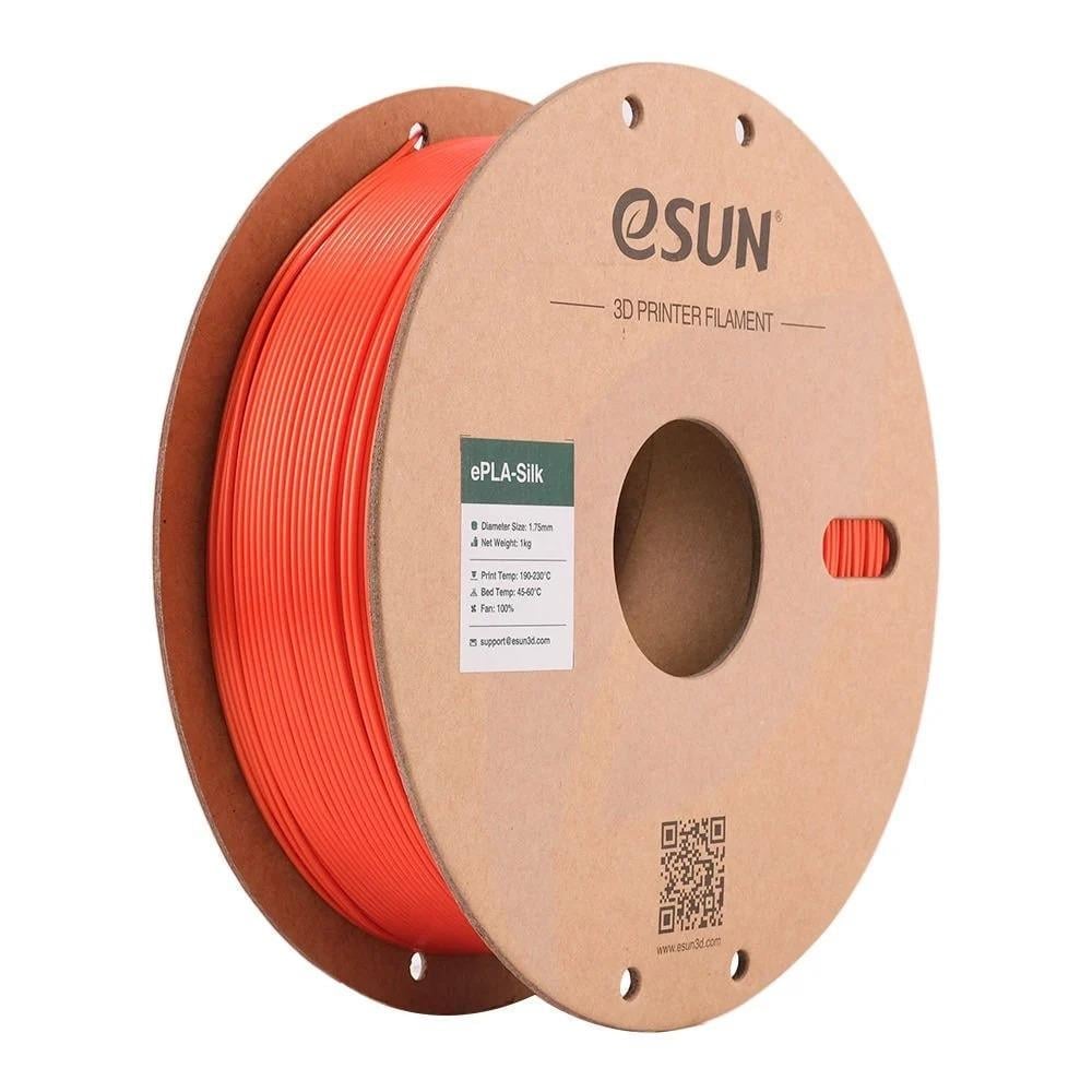 Esun PLA-SILK Filament 1.75 mm 1 Kg - Koyu Turuncu