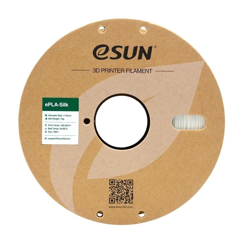 Esun PLA-SILK Filament 1.75 mm 1 Kg - Beyaz