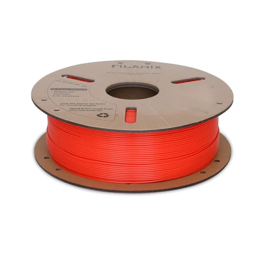 Filamix Hyper PETG Filament 1.75 mm 1 Kg - Kırmızı