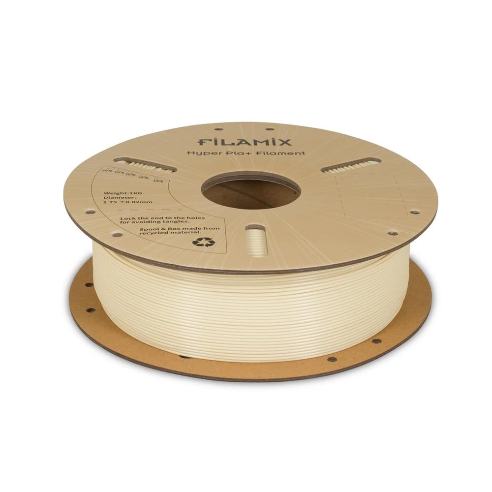 Filamix Hyper PLA+ Filament 1.75 mm 1 Kg - Bej