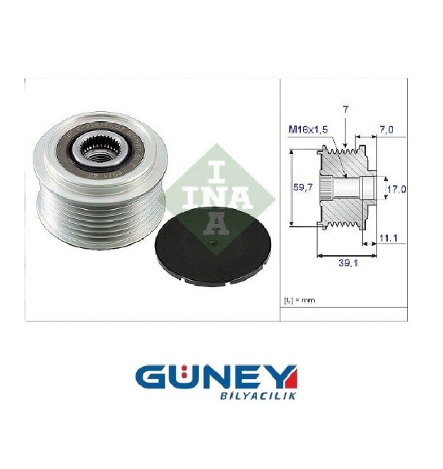 INA GERGI RUL. NISSAN TERANO F-228751.2 GATES OAP7094 ZEN 5431 AKROS AP-063