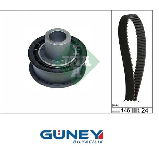 INA TRIGER KAYIS VE RULMAN KITI OPEL ASCONA, ASTRA F,KADET C 1.6 D 146RP240 KTB214 94229 ATB2174 532