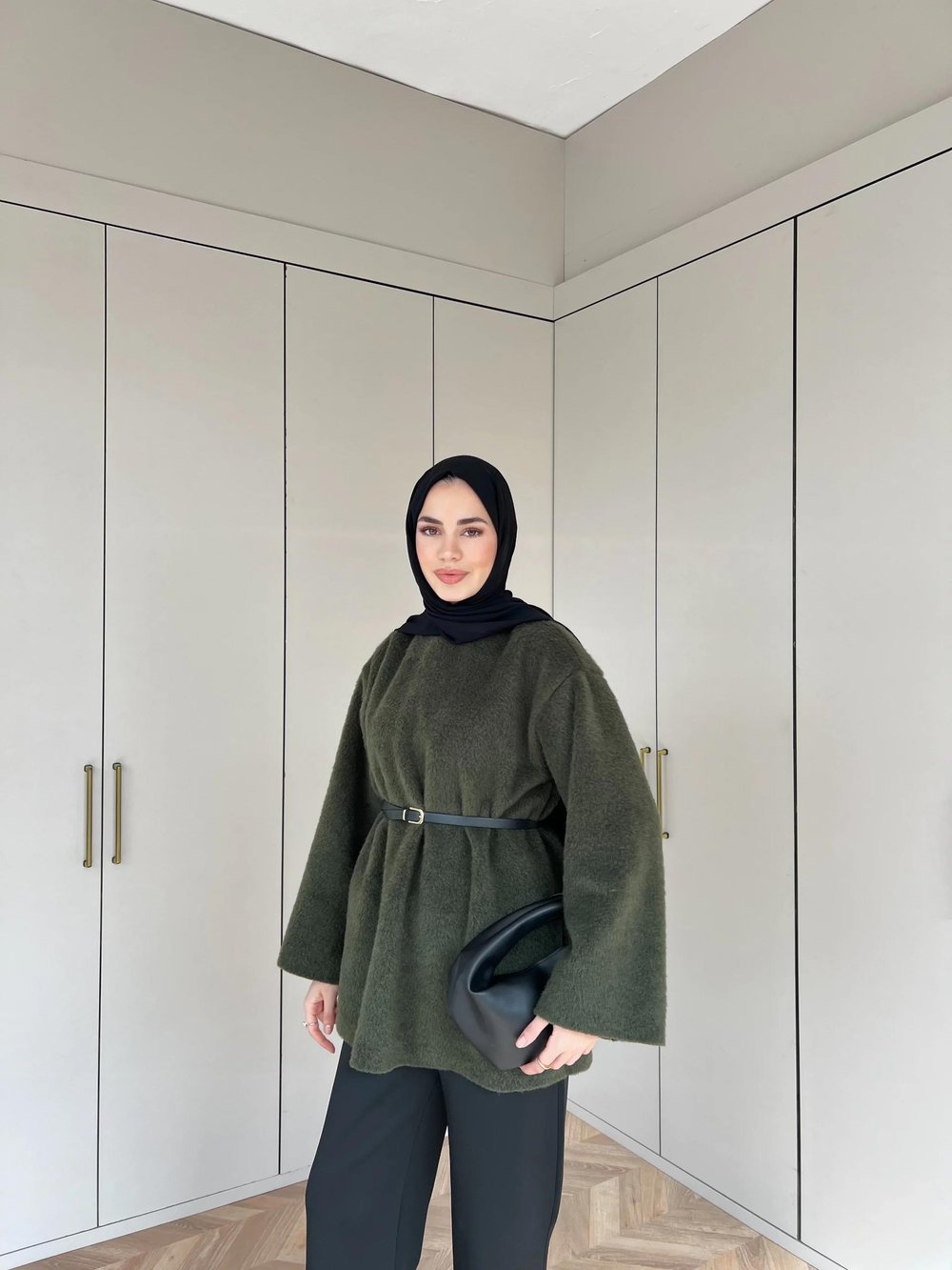 Kıraçlı Kazak - Yeşil (ÖN SİPARİŞ)