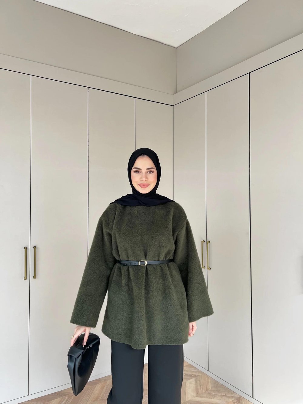 Kıraçlı Kazak - Yeşil (ÖN SİPARİŞ)