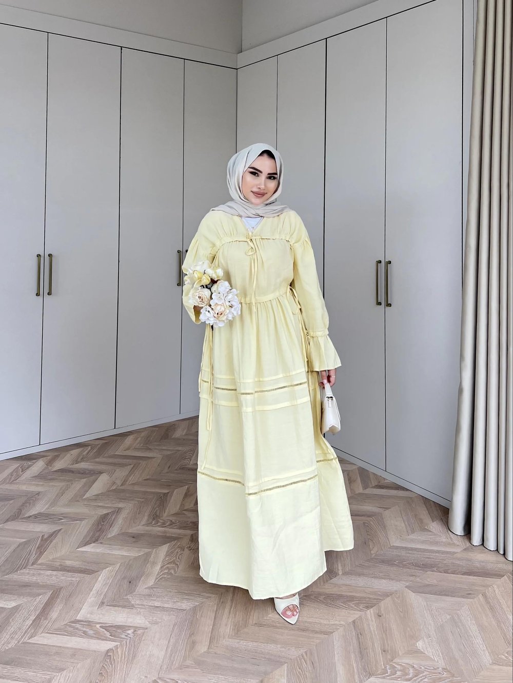 Nursu Elbise - Sarı