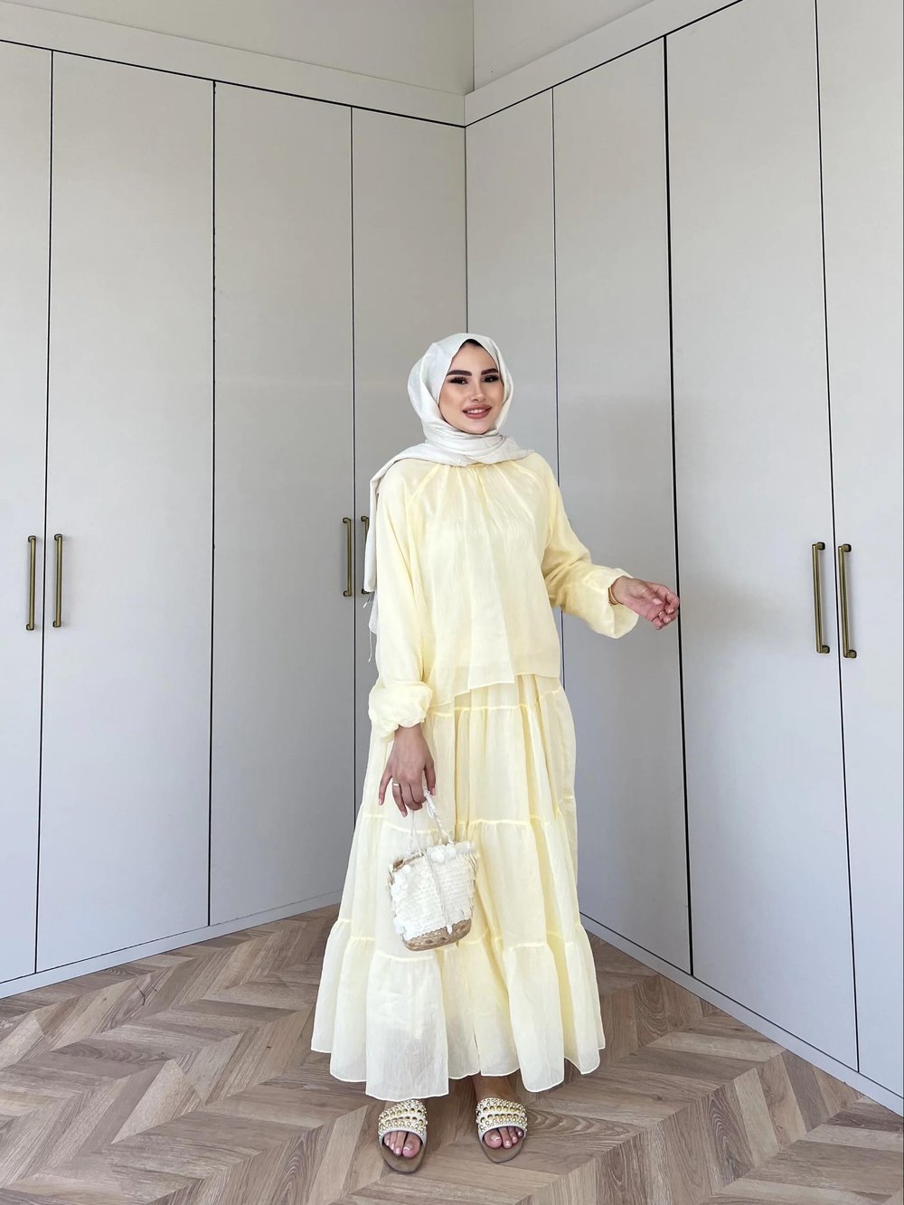 Yıldız Etekli Takım - Sarı