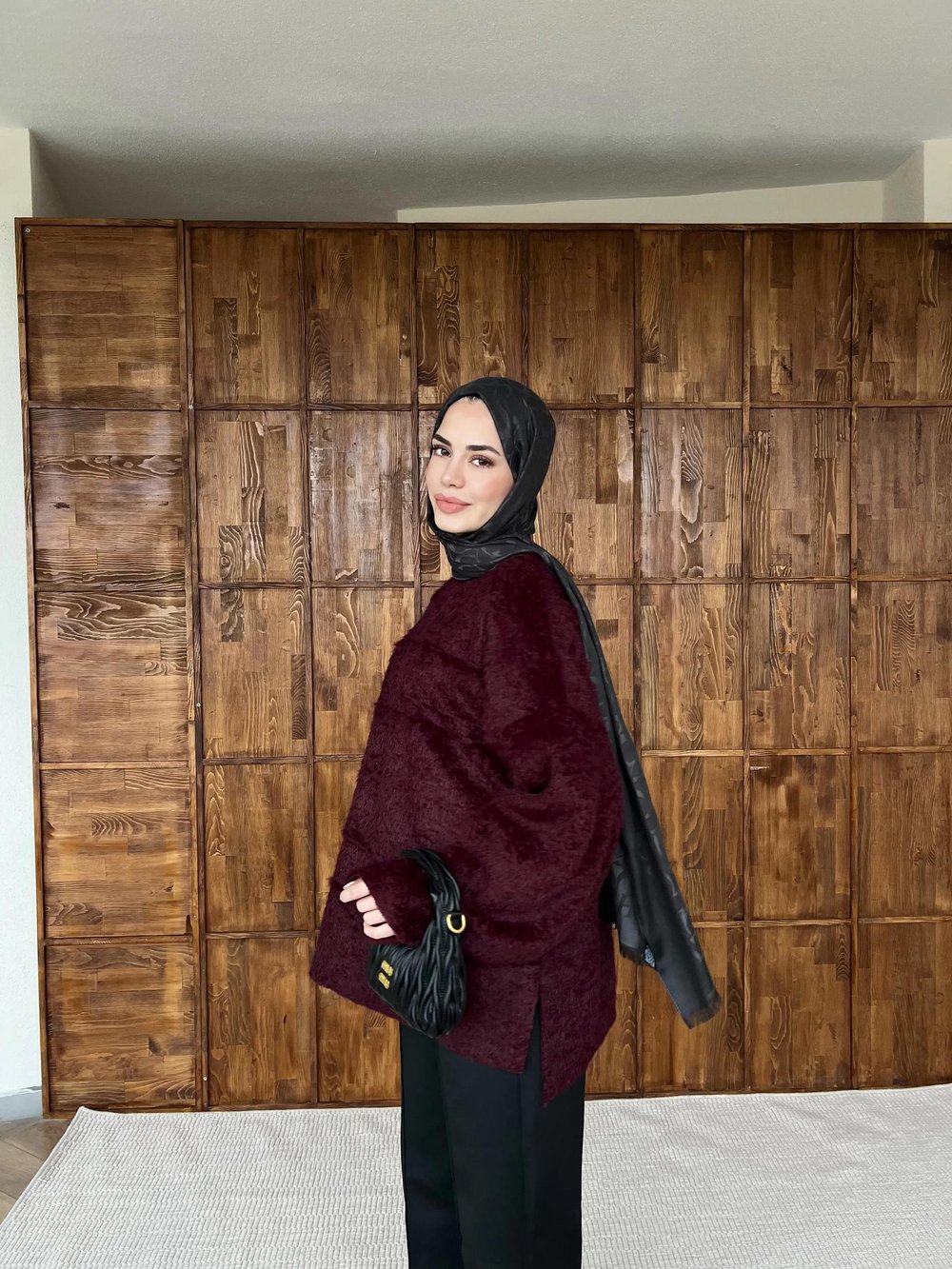 Yumoş Kazak - Bordo(ÖN SİPARİŞ)