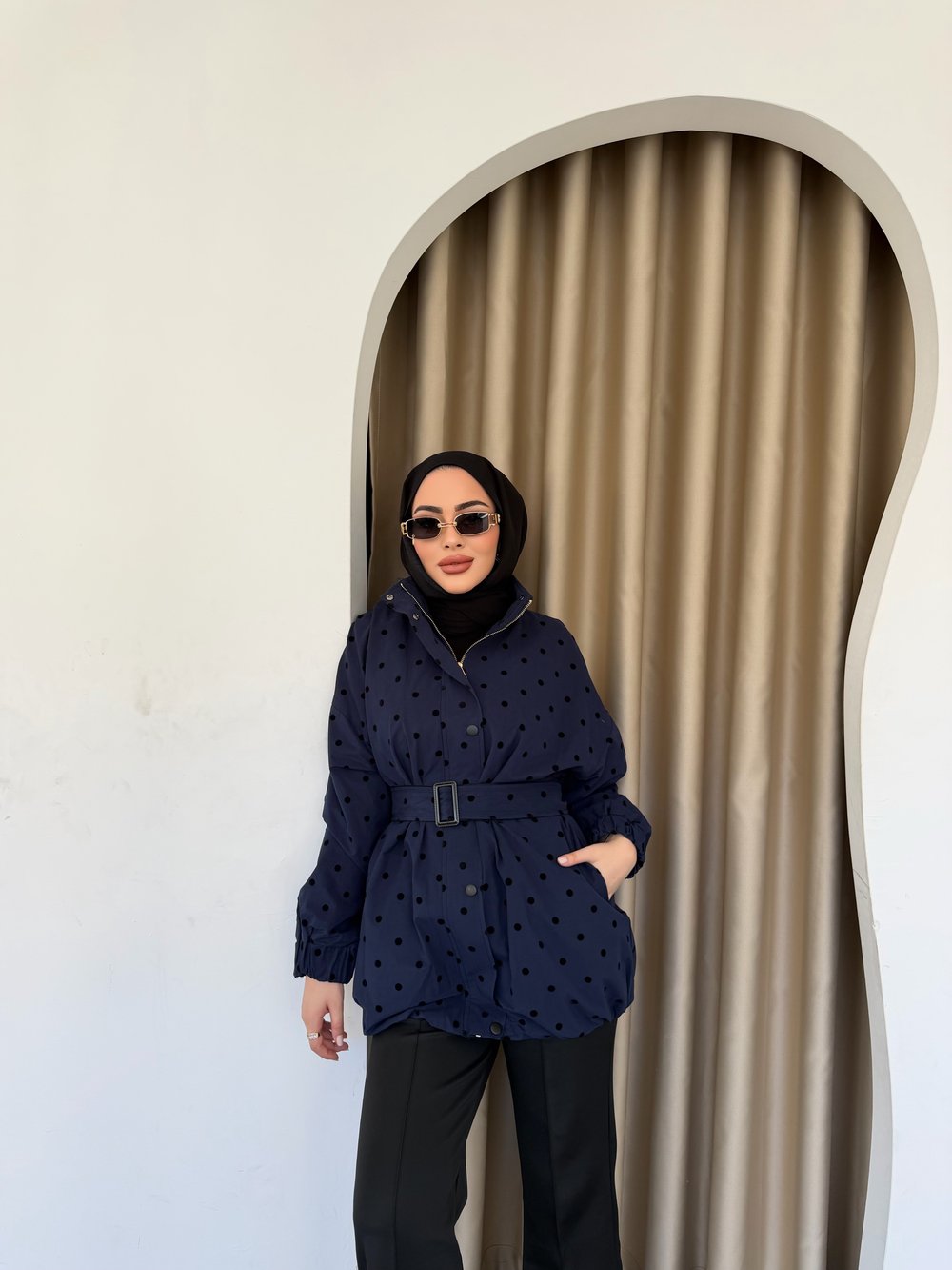 Bahar Kemerli Ceket - Laci
