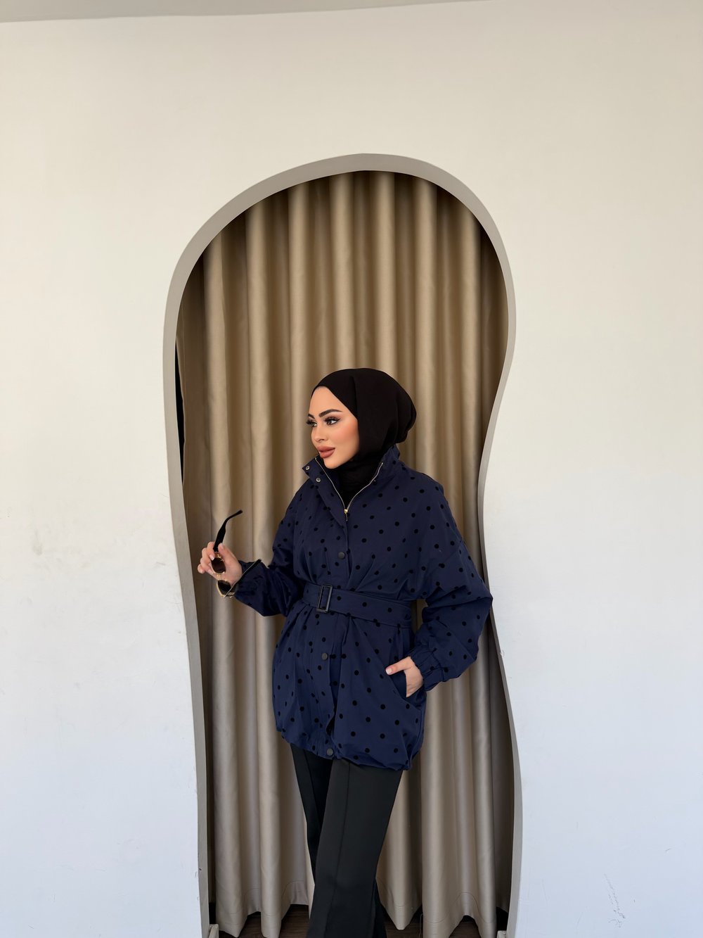Bahar Kemerli Ceket - Laci