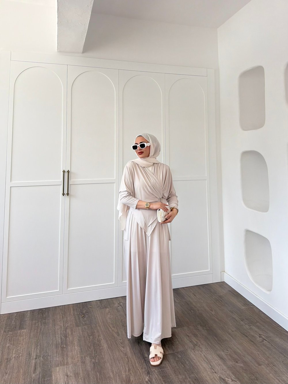 Besra Sandy Takım - Bej