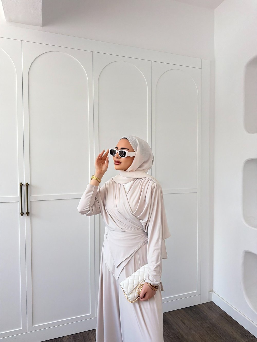 Besra Sandy Takım - Bej