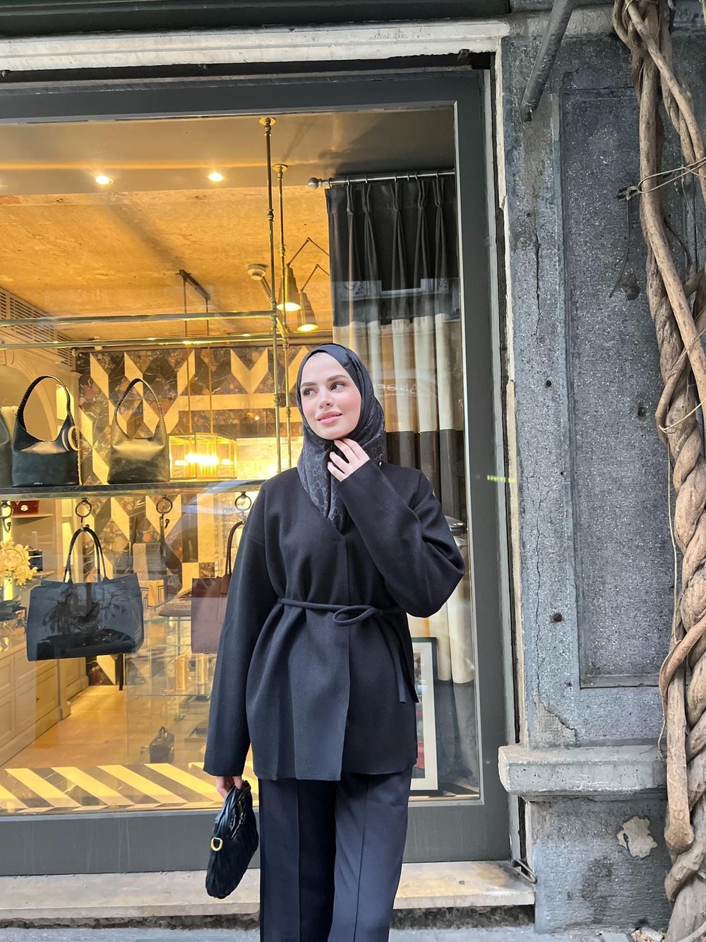 Desla Kaşe Kap - Siyah