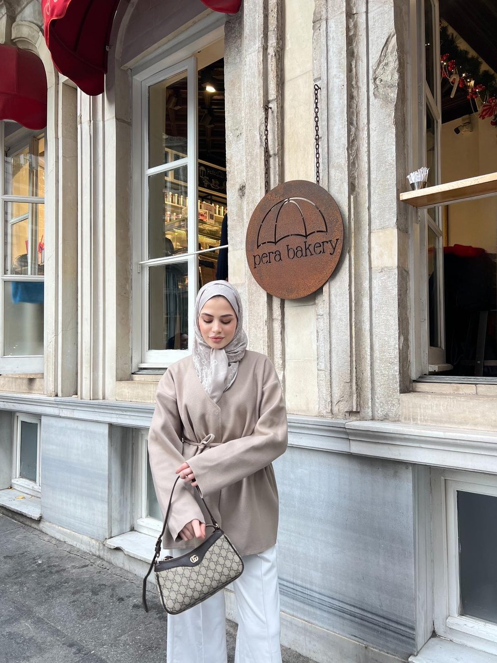 Desla Kaşe Kap - Vizon