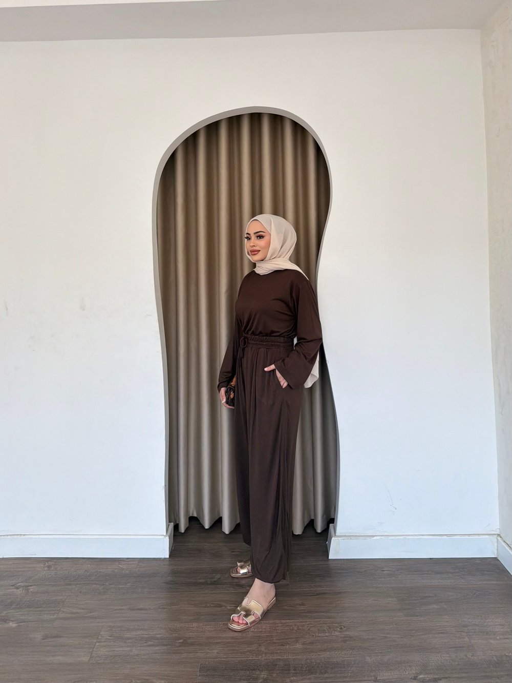 Dicle Eşofman Takım - kahve