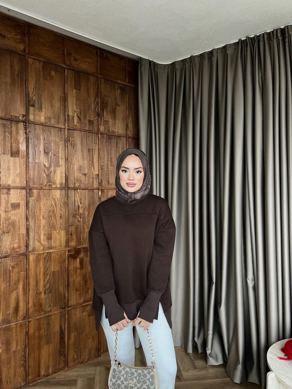 Dilvi Model Sweat - Acı Kahve