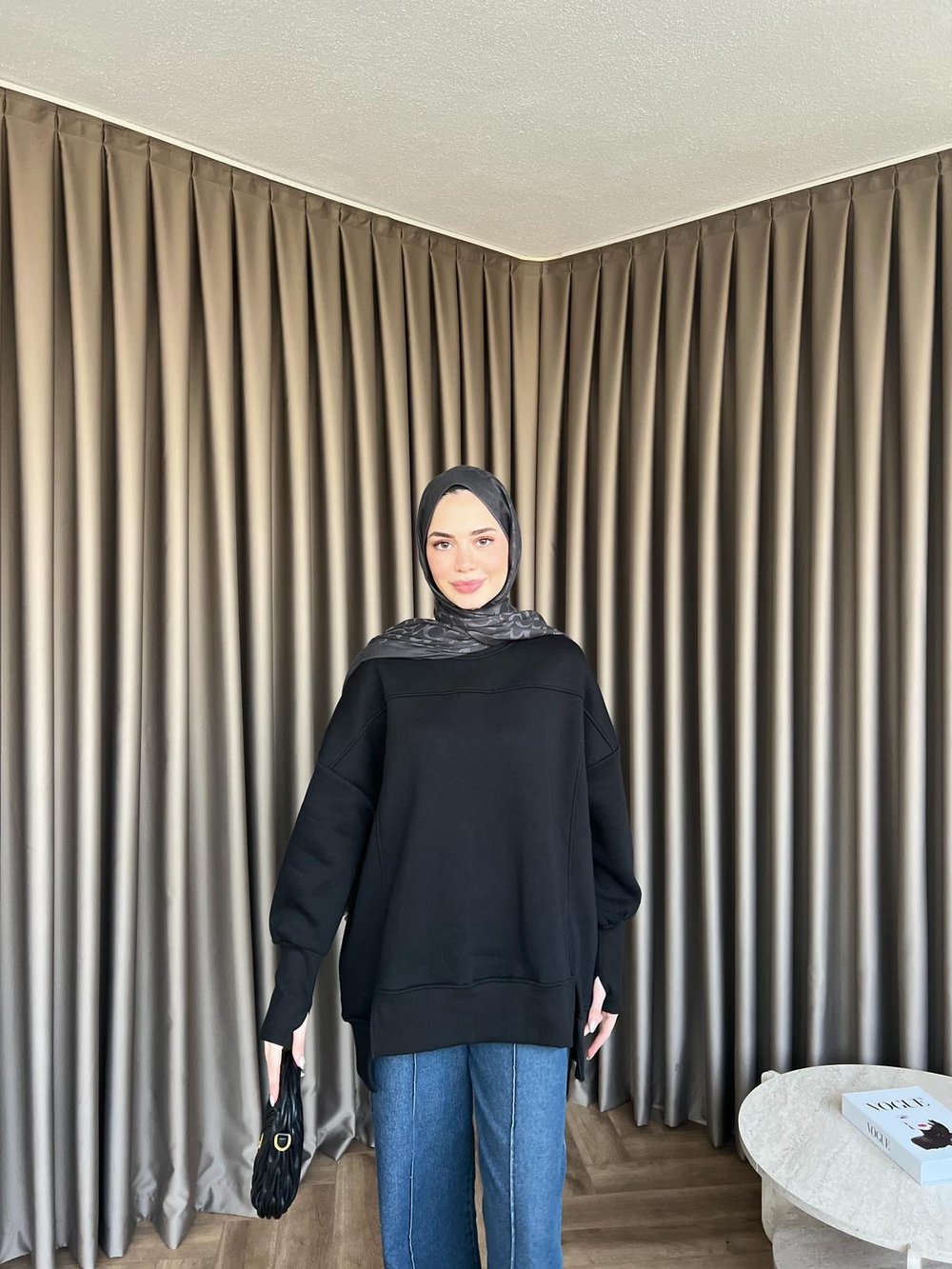 Dilvi Model Sweat Siyah