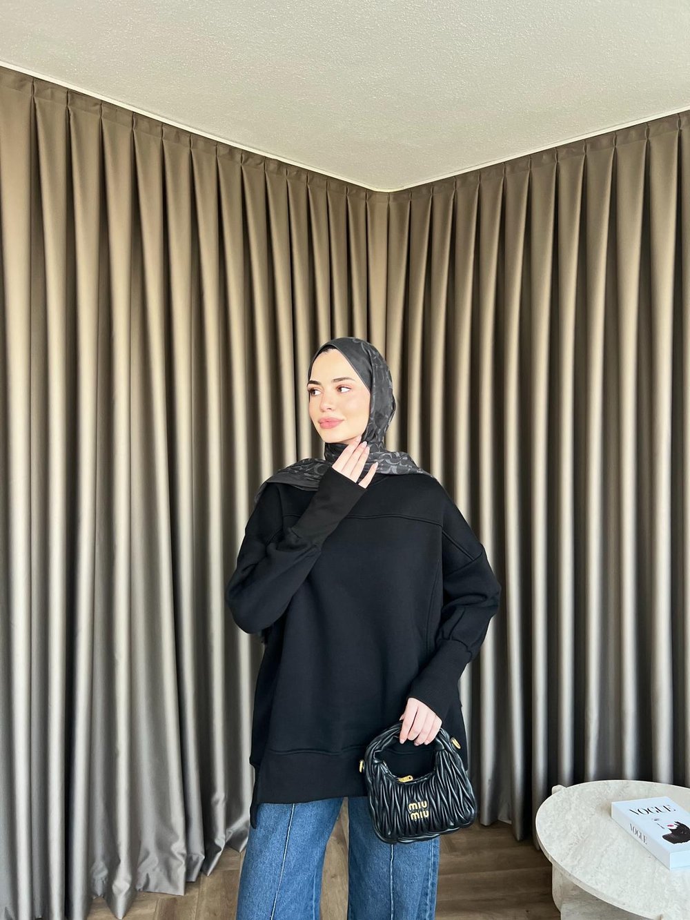 Dilvi Model Sweat Siyah