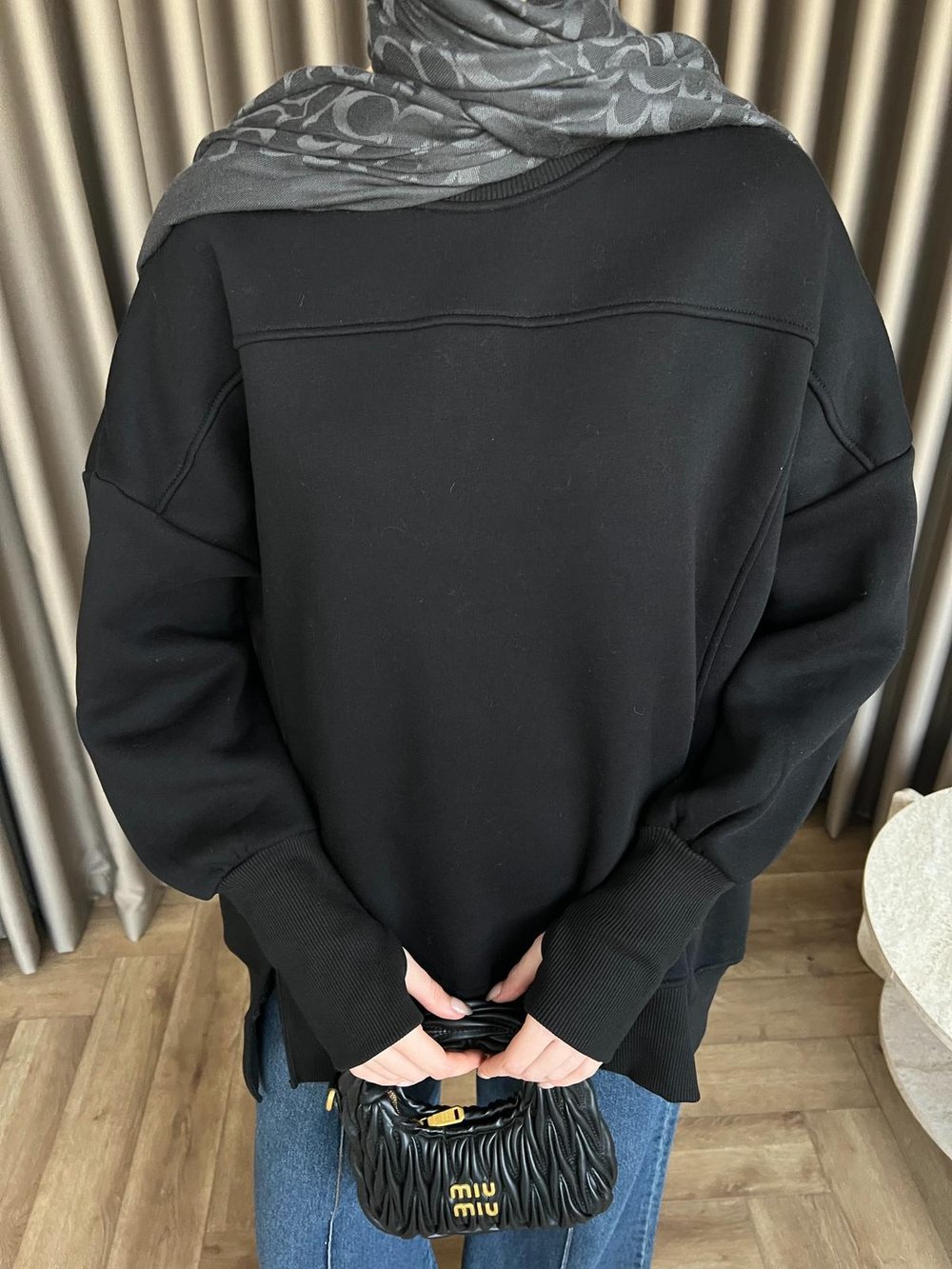 Dilvi Model Sweat Siyah