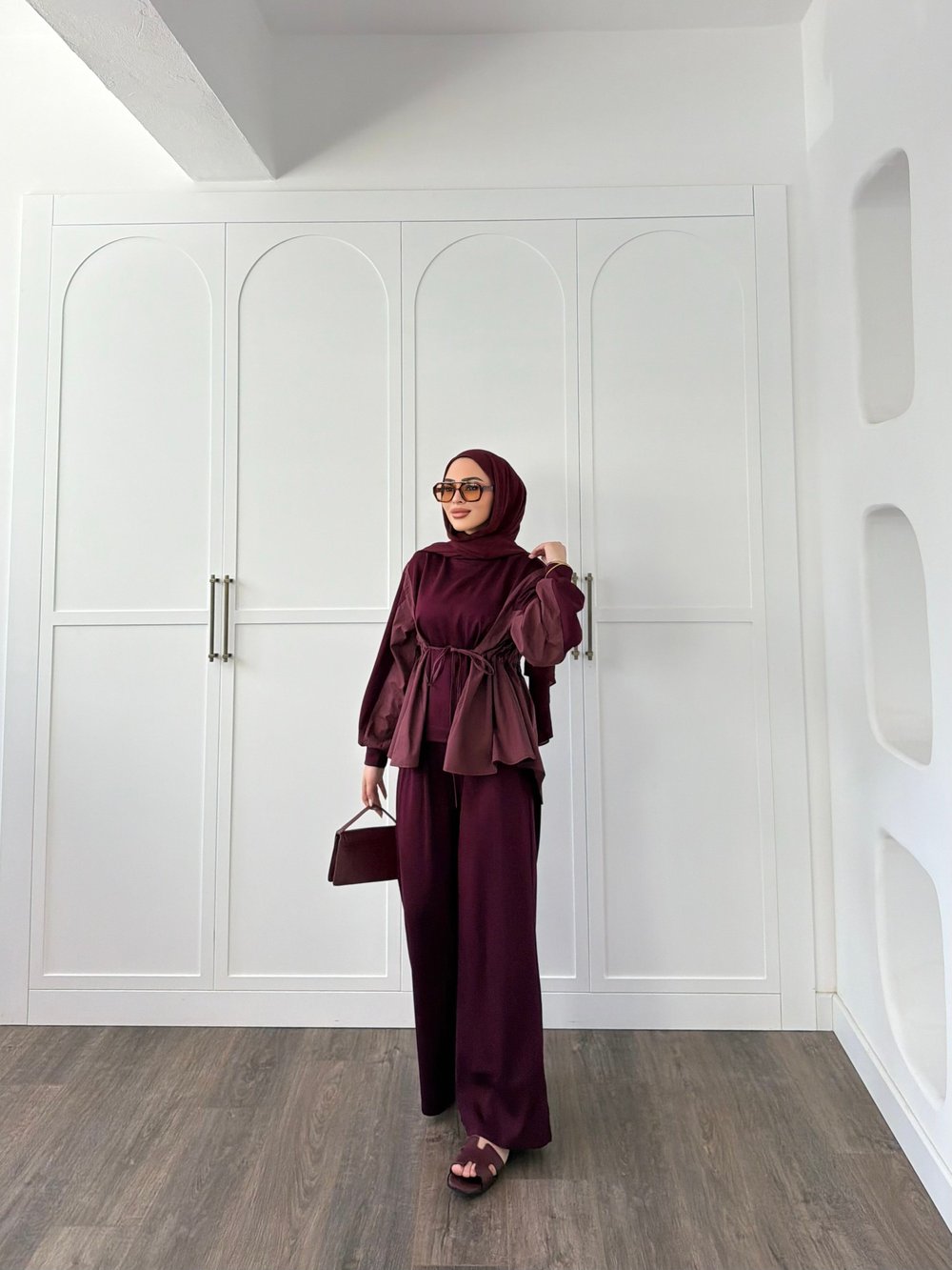 Dua Eşofman Takım - Bordo