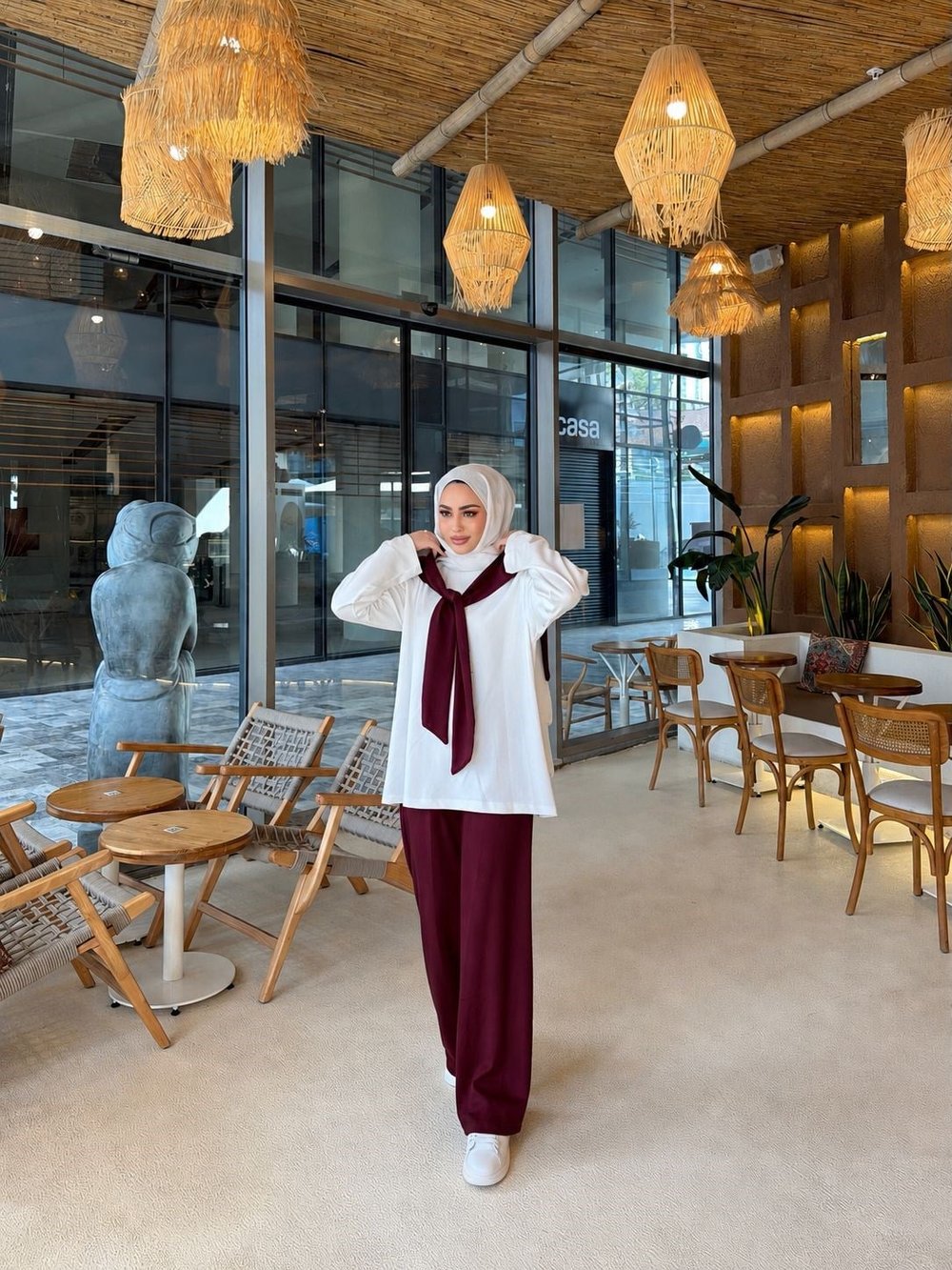 Elisa Oysh Takım - Bordo