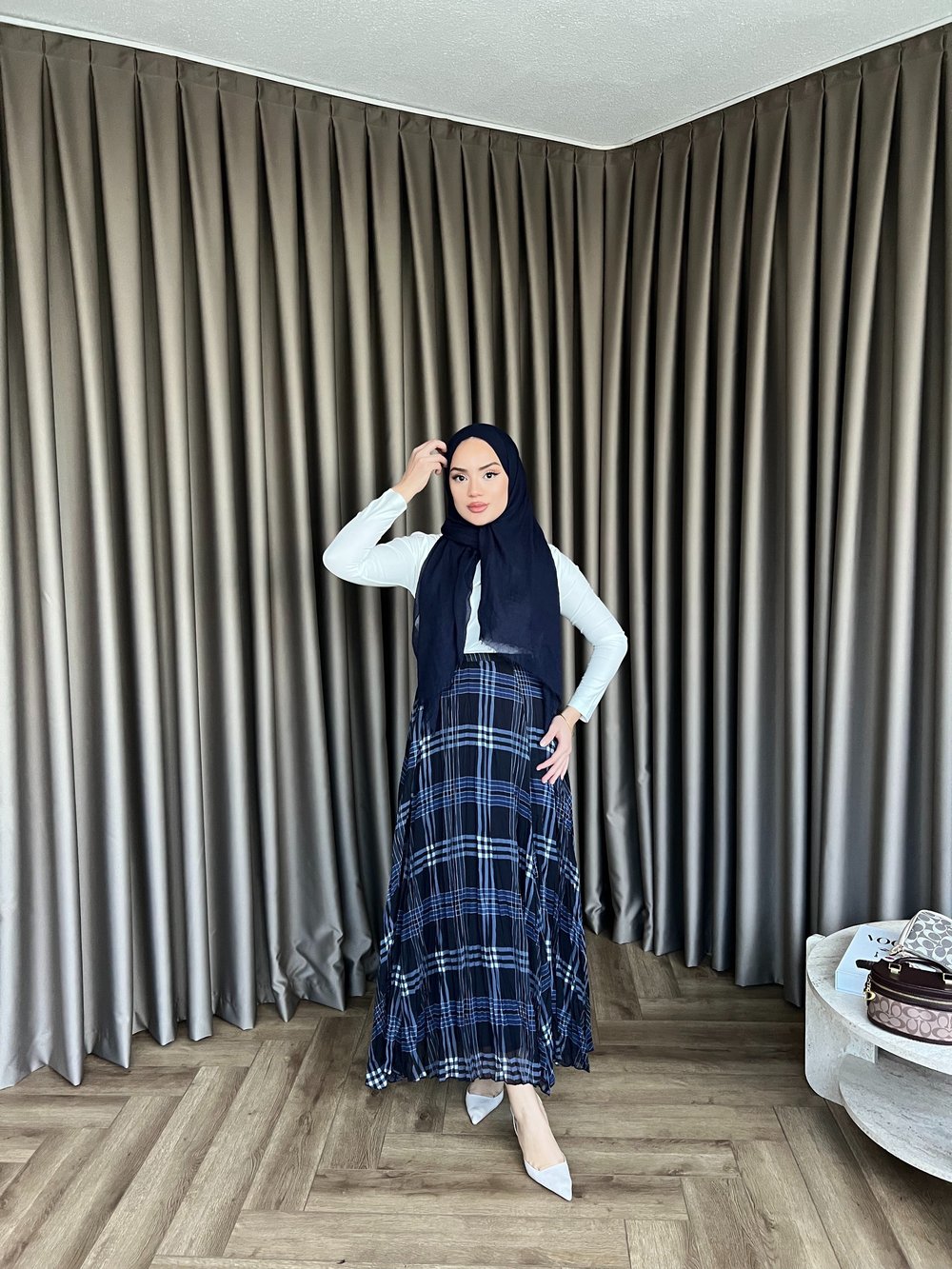 Etnik Etek - Lacivert