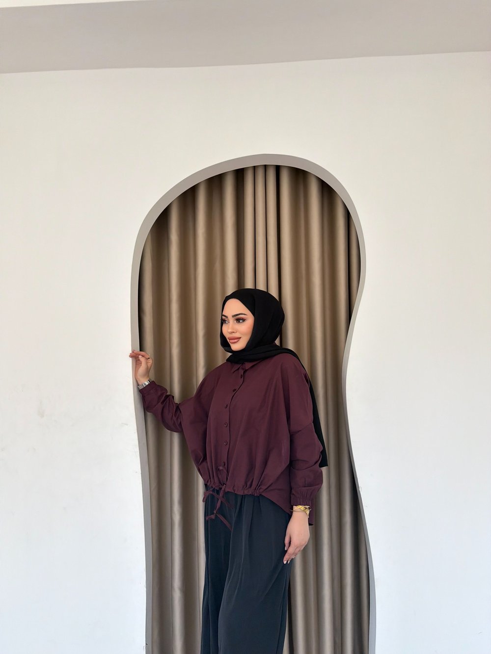 Fera Gömlek - Mürdüm