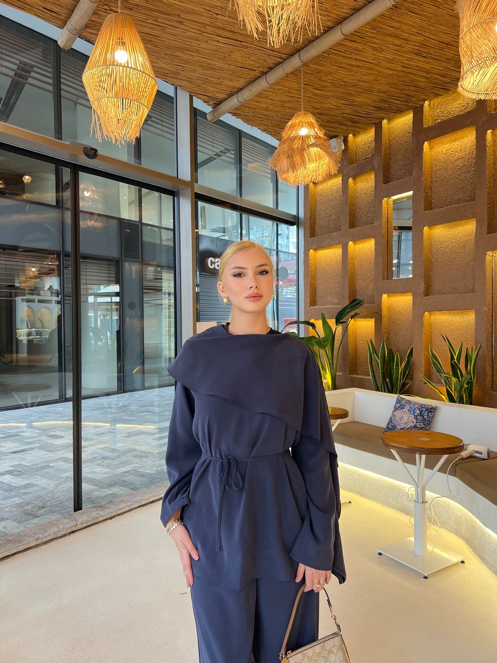 Ferrah Pelerin Takım -Laci